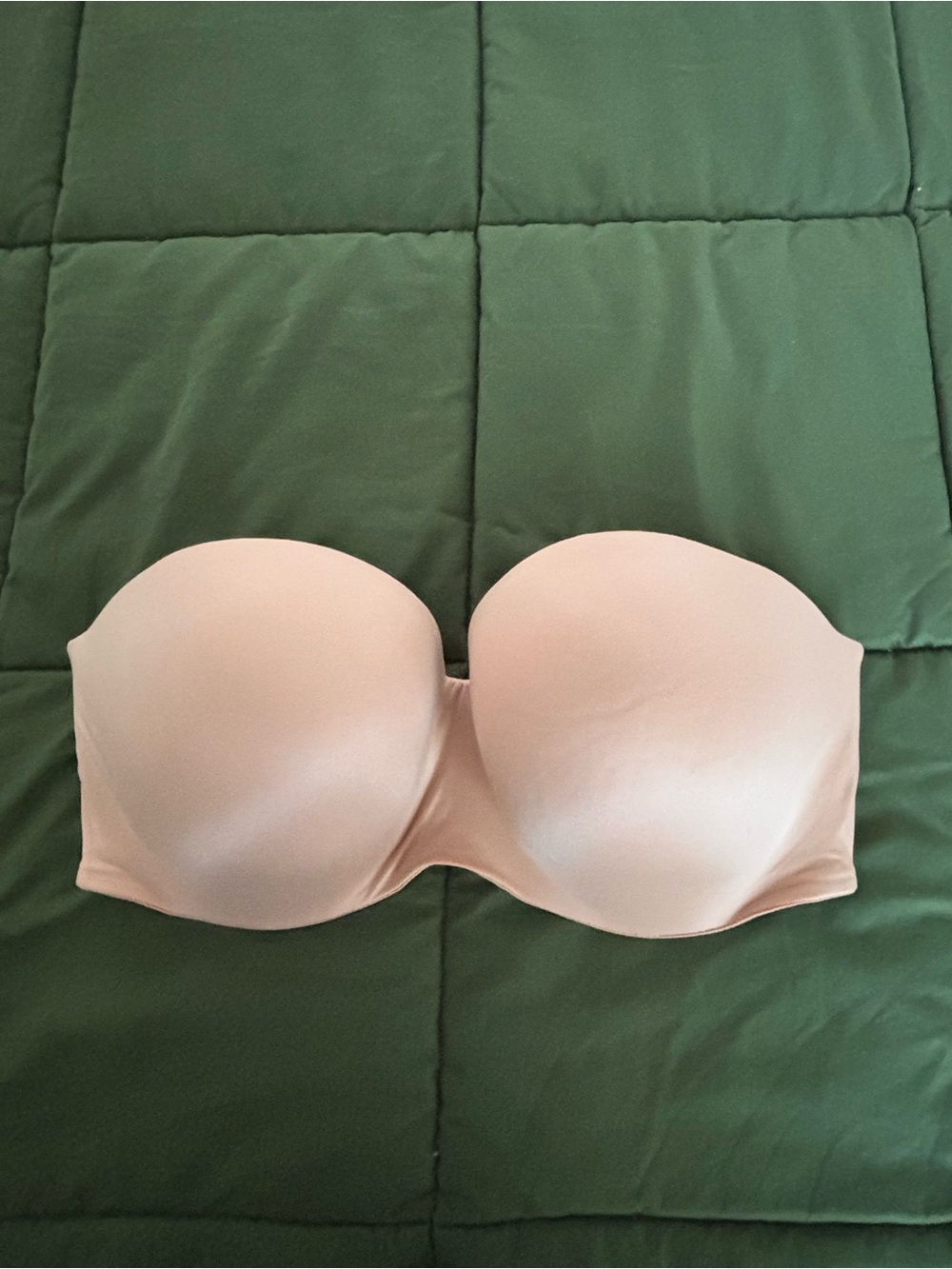 Body by Victoria Nude Strapless Bra Size 38DD NWOT
